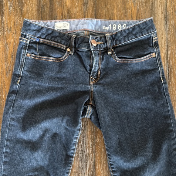 GAP Women’s Always Skinny Jeans with Classic Indigo Wash Size 27/4 - Picture 2 of 11